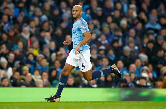 Kompany has been sidelined since the Liverpool clash 