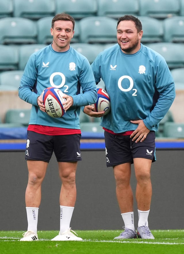 George Ford and Jamie George