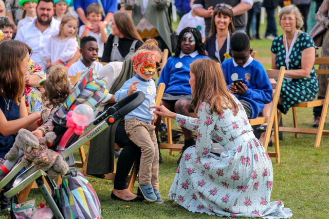 Duchess Of Cambridge visits RHS Wisley