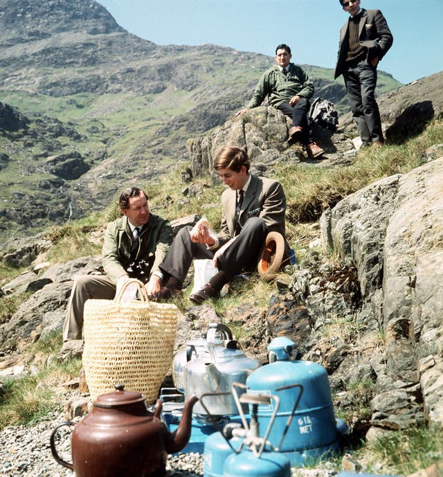 Charles in Snowdonia