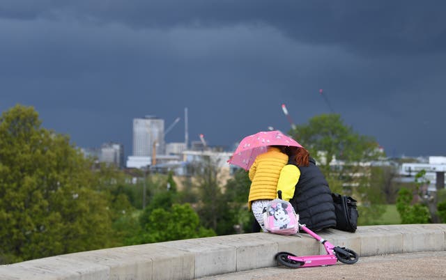 Spring weather May 18th 2021