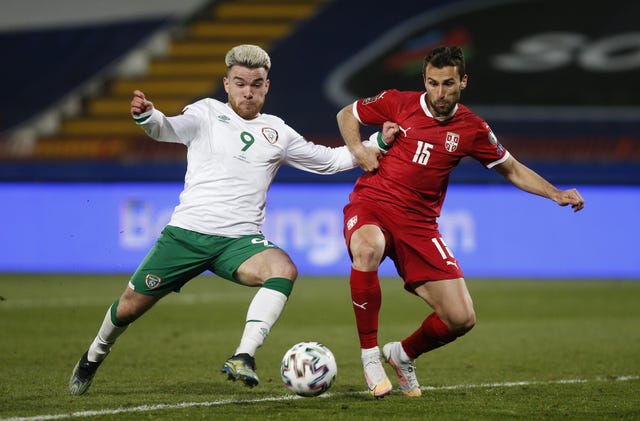 Aaron Connolly, left, is another emerging talent