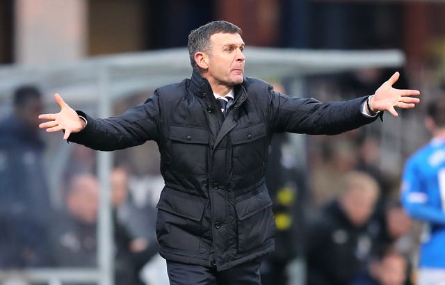 Dundee manager Jim McIntyre admits his side need four wins from their last five games to stand a chance of staying up
