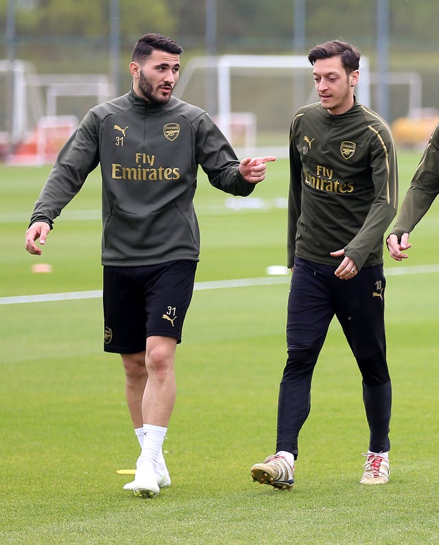 Kolasinac and Ozil escaped unharmed and police are investigating 