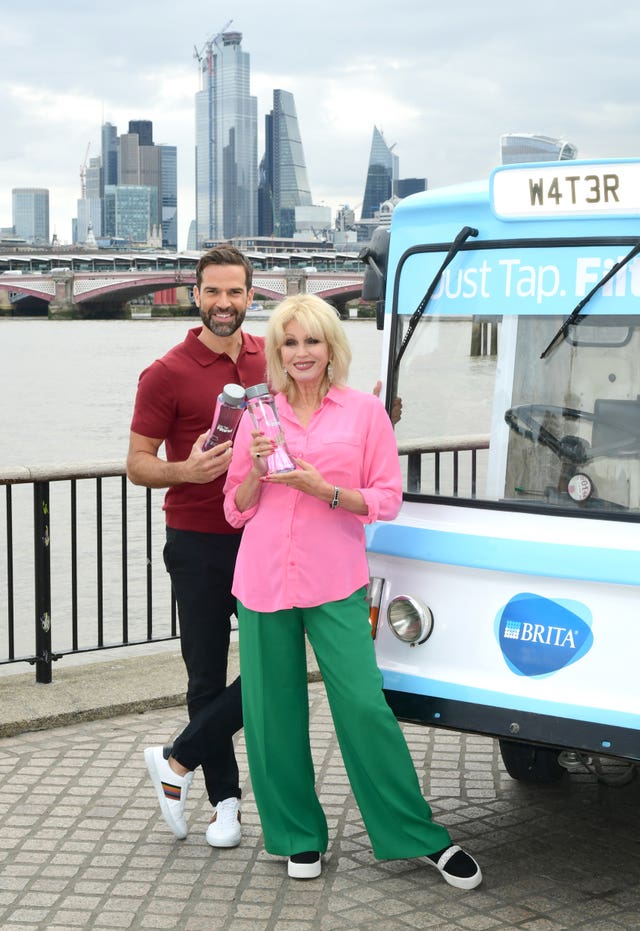 Joanna Lumley – Brita photocall