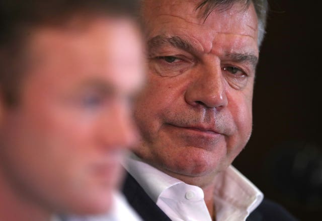 Allardyce and Rooney worked together with England