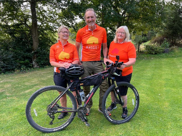 Charity cycling challenge