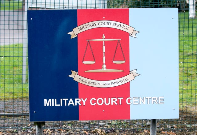 Catterick Garrison sign