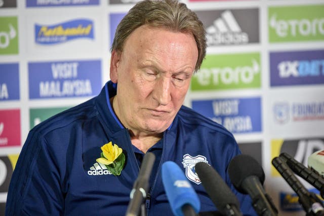 Cardiff City Press Conference – Vale Hotel