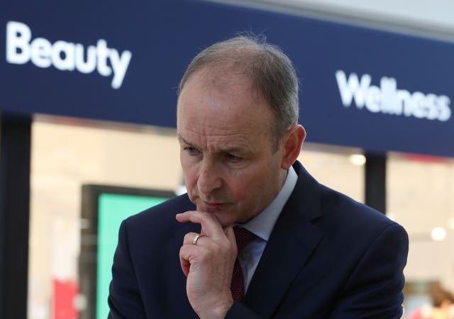 Fianna Fail Leader Micheal Martin