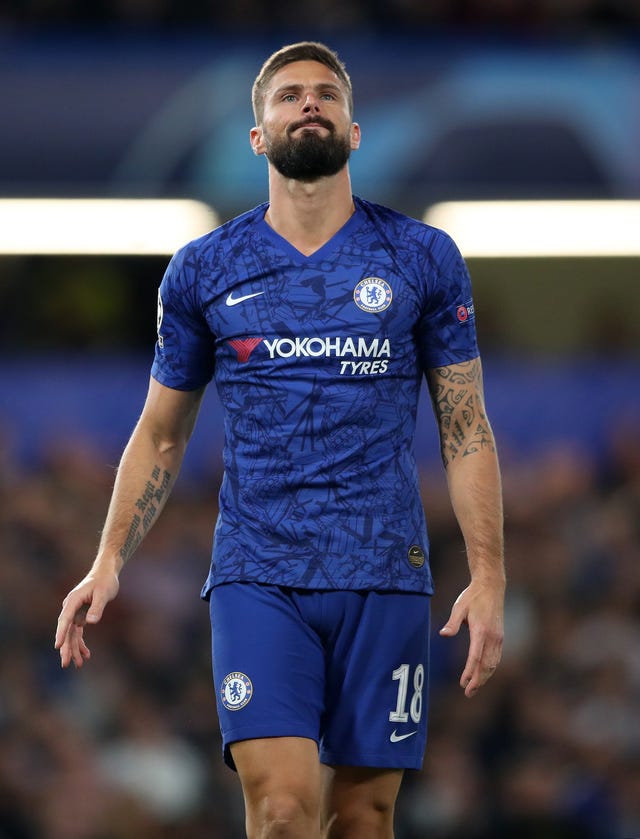 Olivier Giroud has struggled for game time under Frank Lampard