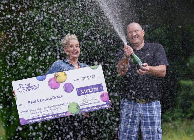Lottery winners