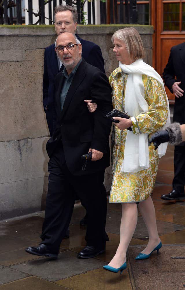 Alan Yentob and Philippa Walker