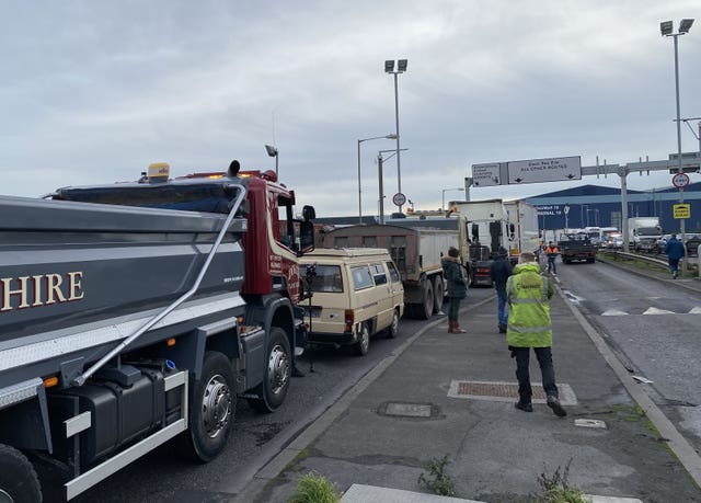 Fuel protest
