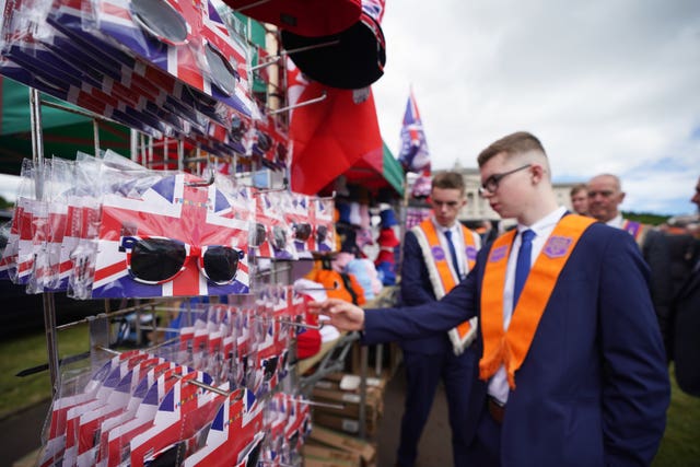 Northern Ireland centenary parade