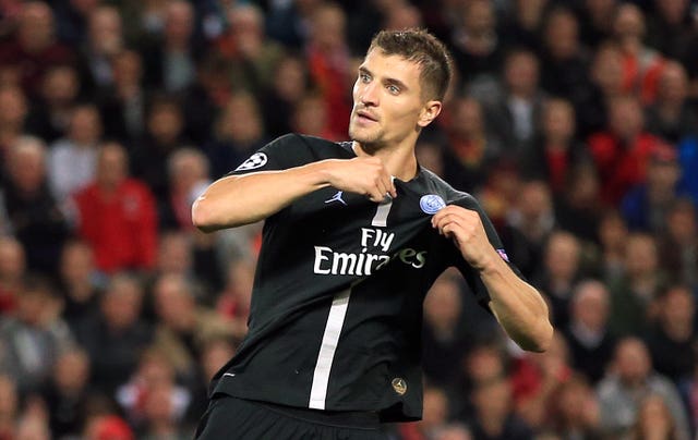 Paris Saint-Germain's Thomas Meunier 