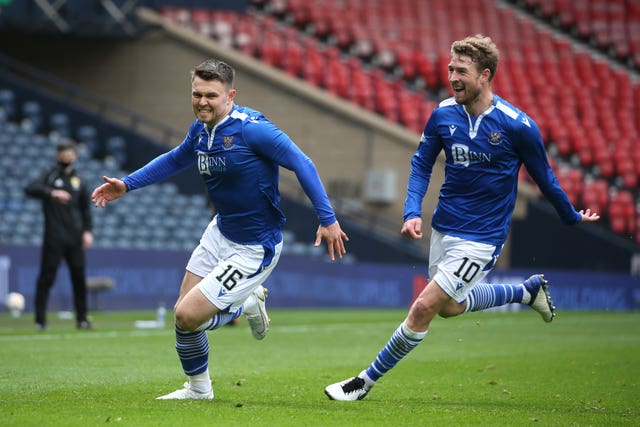 St Johnstone's Glenn Middleton made the difference at Hampden 