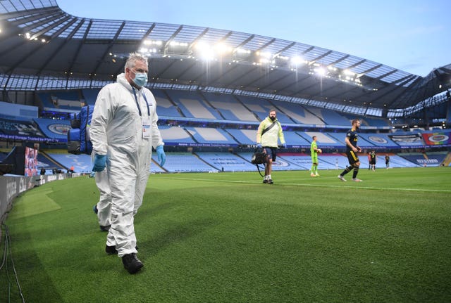 Medical staff have to wear PPE