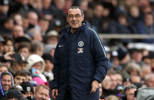 Maurizio Sarri has his sights set on a top four finish 