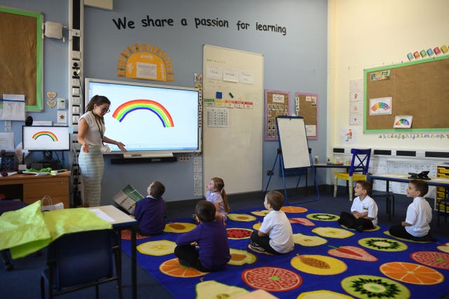 Lessons are taking place with reduced class sizes