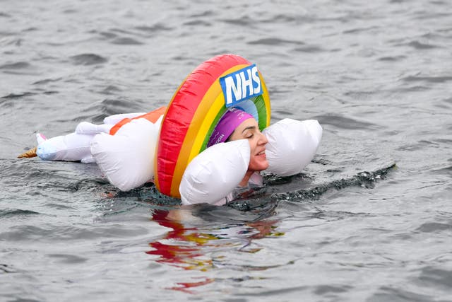 New Year’s Day swim