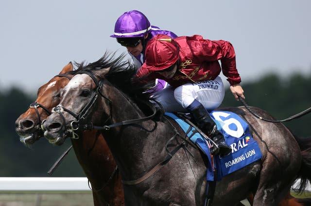 Kieran O'Neill is the lucky man who gets to ride Roaring Lion at home