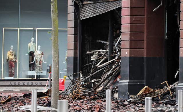Belfast fire
