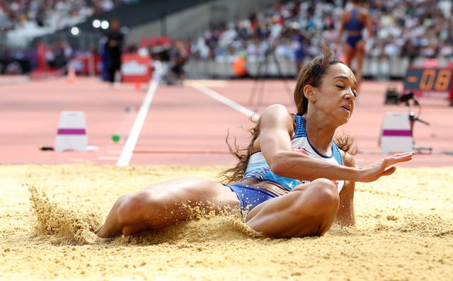 Katarina Johnson-Thompson failed to pick up a medal in the long jump 