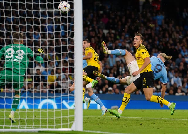 Erling Haaland’s Champions League winner reminded Pep Guardiola of Johan Cruyff