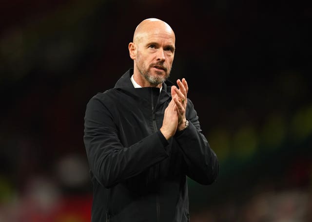 Manchester United manager Erik ten Hag says he has 