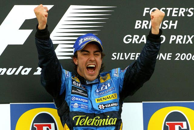 Fernando Alonso was world champion in 2005 and 2006 