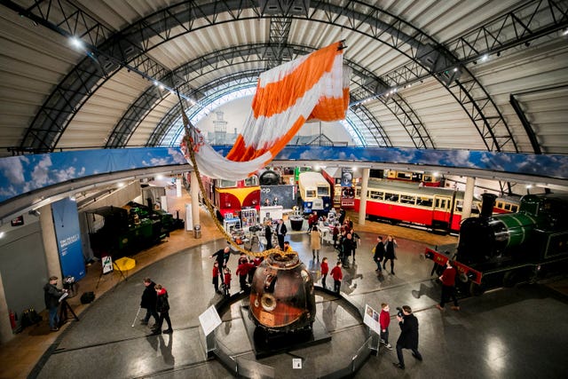 The Soyuz capsule at Ulster Transport Museum