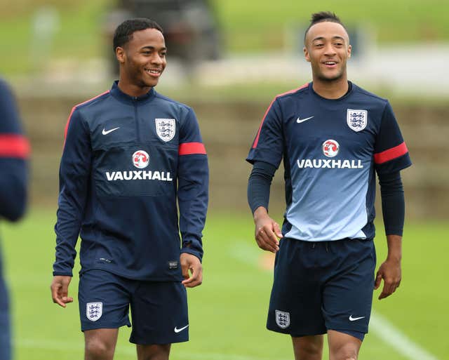 Raheem Sterling, left, and Nathan Redmond, right, were team-mates for England Under-21s 