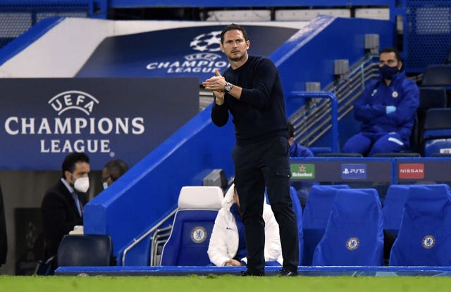 Lampard has been in charge at Chelsea since the summer of 2019 (Toby Melville/PA).