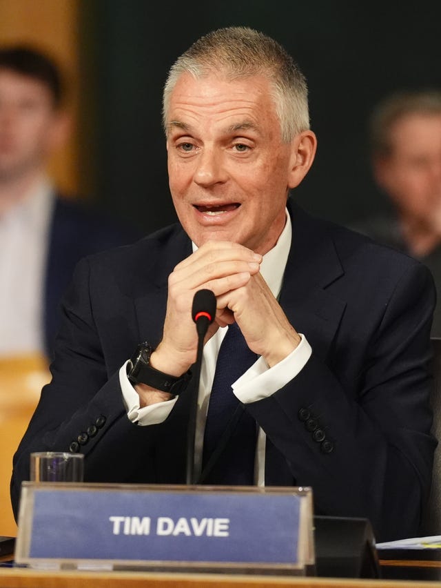 BBC director-general Tim Davie