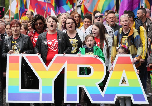 Same sex marriage protest