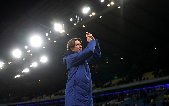 Brentford manager Thomas Frank felt his side acquitted themselves well at the Etihad Stadium