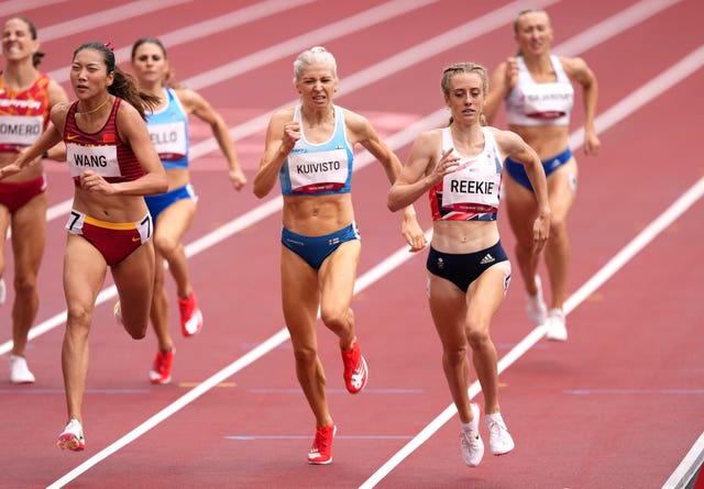 Jemma Reekie secured a place in the next round