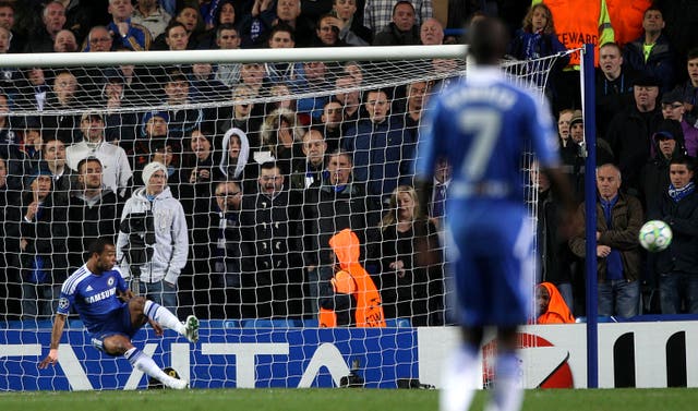 Fast-forward to 2012 and Cole was in the right place at the right time to clear off the line and help Chelsea into the Champions League final for the second time in four years