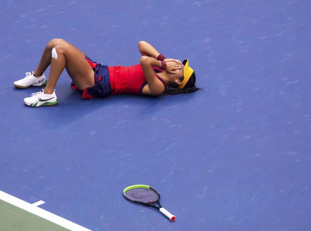 Raducanu became the first qualifier to win a Grand Slam tournament in the Open era in 2021