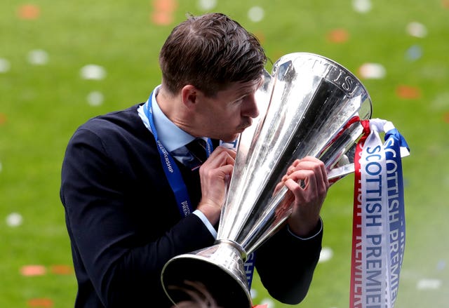 Gerrard led Rangers to the 2020/21 Scottish Premiership title