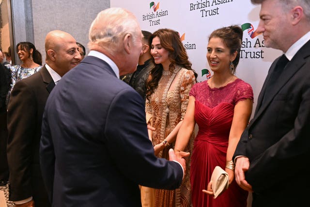 The King and Konnie Huq