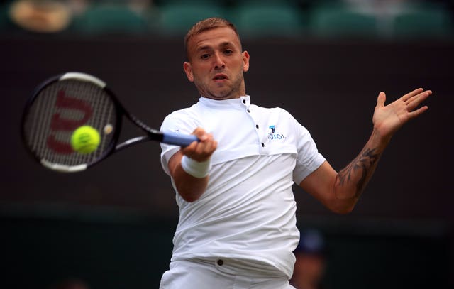 Dan Evans is into the final of the Battle of the Brits (Adam Davy/PA)
