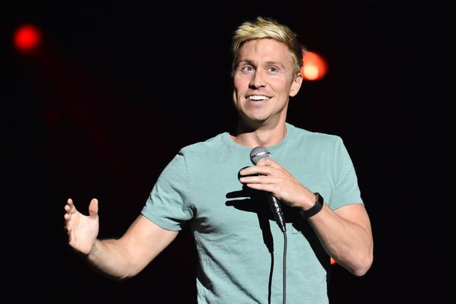 Russell Howard is also on Jonathan Ross's chat show