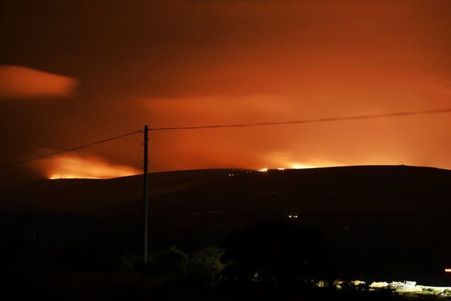 Dartmoor fire