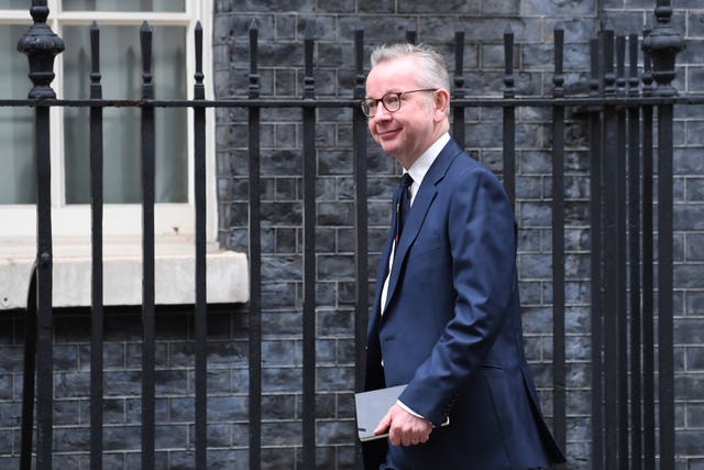 Cabinet Office minister Michael Gove