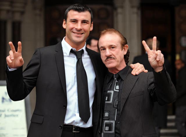Joe and Enzo Calzaghe