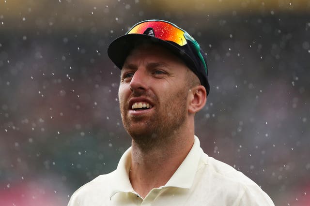 Jack Leach had Khawaja dropped on just 28.