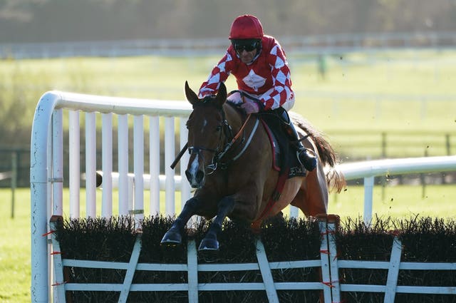Top Bandit jumps the final flight at Punchestown