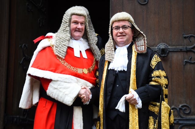 Lord Chancellor swearing-in ceremony